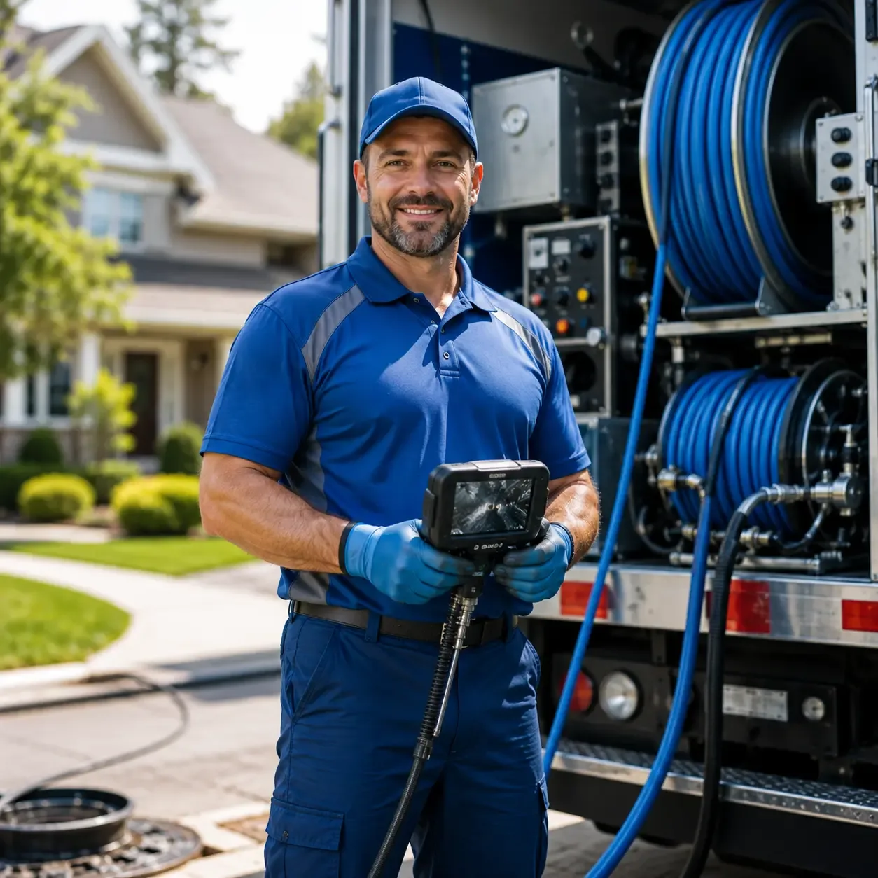 Local outdoor drain cleaning specialists in Mount Morris, IL